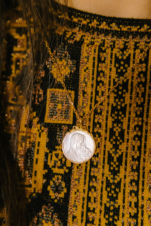 Médaille Entourage Noeud: Les Vierges à l'Enfant