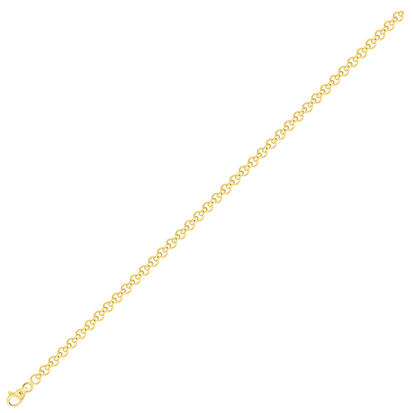 Bracelet maille jaseron