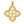 Load image into Gallery viewer, The Rosette Cross – 18-karat Yellow Gold – view 2 – Manufacture Mayaud