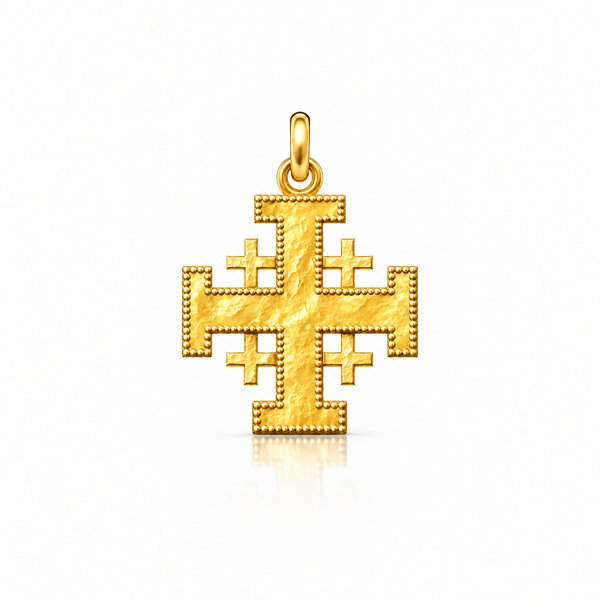 Jerusalem Cross – 18-karat Yellow Gold – Manufacture Mayaud