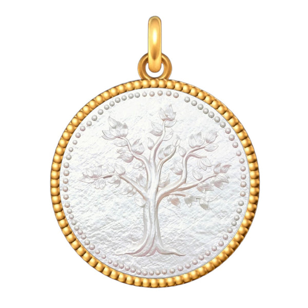 Médaille Entourage Perlé : Les symboles