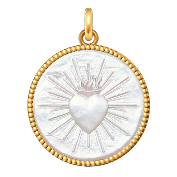 Médaille Entourage Perlé : Les symboles