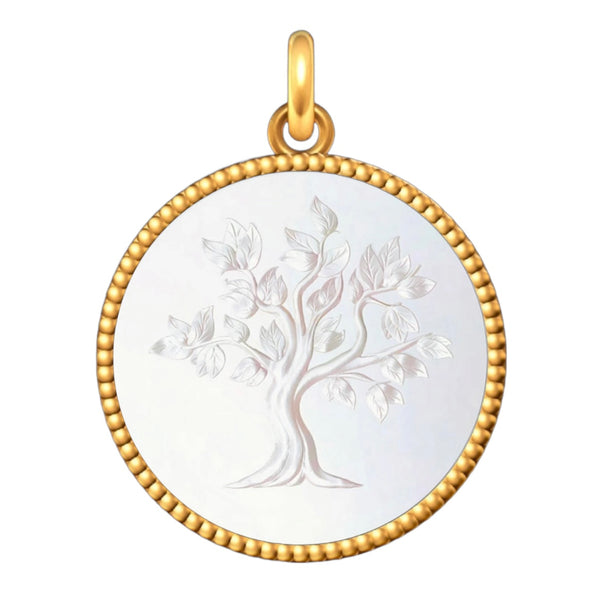 Médaille Entourage Perlé : Les symboles