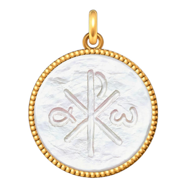 Médaille Entourage Perlé : Les symboles