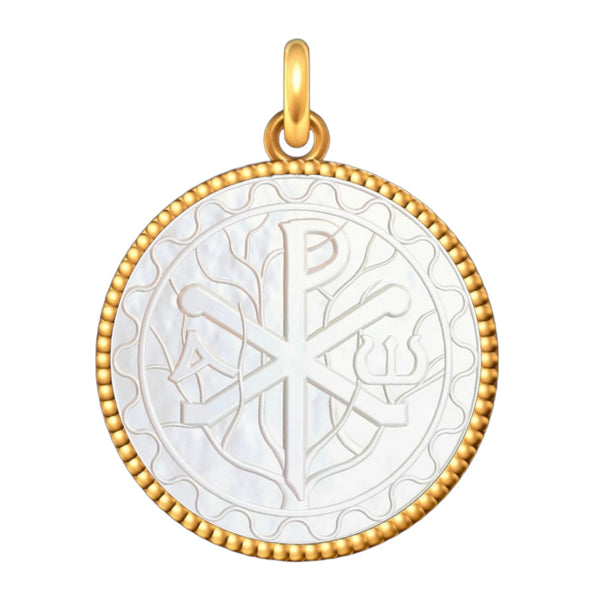 Médaille Entourage Perlé : Les symboles