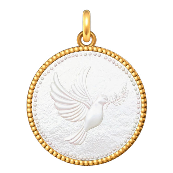 Médaille Entourage Perlé : Les symboles