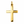 Load image into Gallery viewer, The Domed Cross – 18-karat Yellow Gold – Manufacture Mayaud