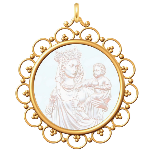 Médaille Entourage Mayaud: Les Vierges à l'Enfant