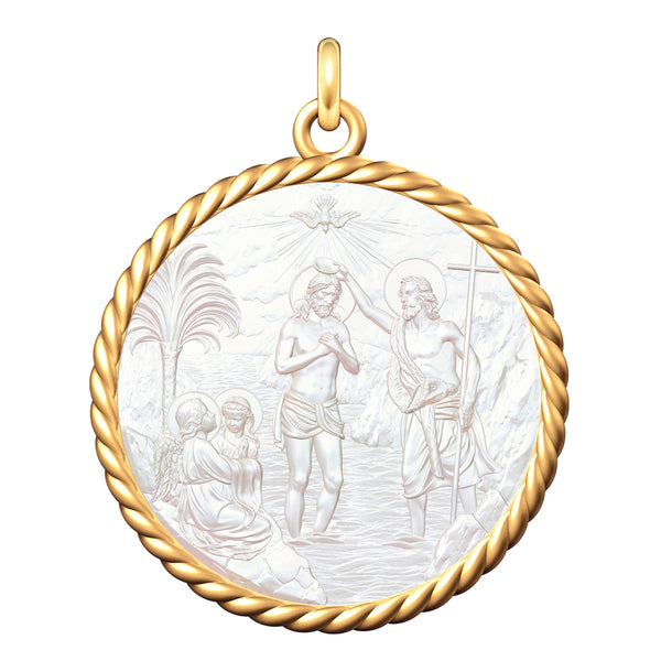 Médaille Entourage Corde : Les Christ