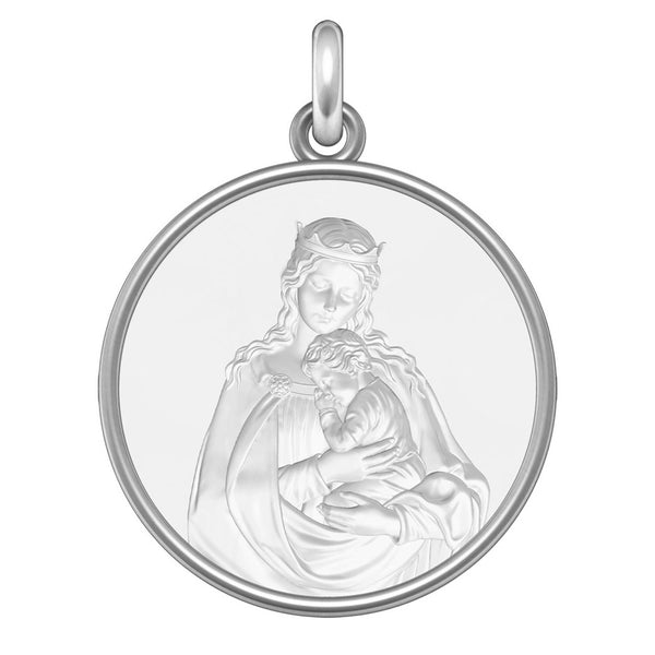 Médaille Vierge Couronnée à l'Enfant