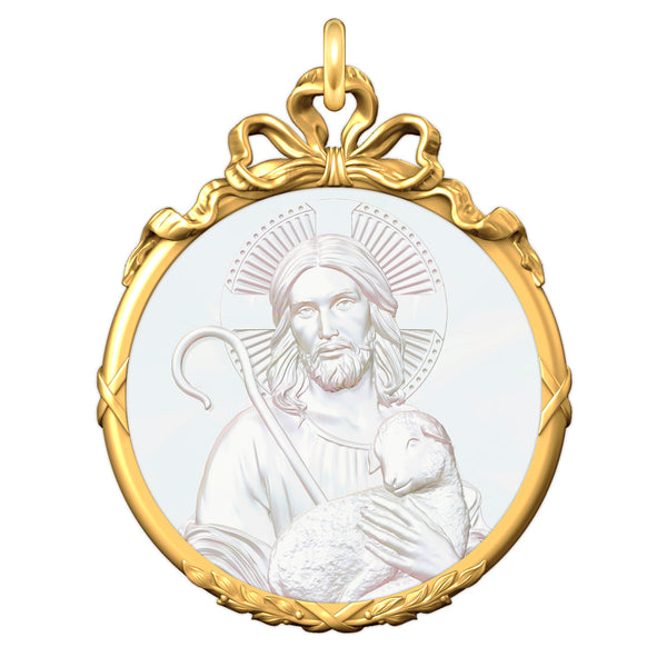Médaille Entourage Noeud : Les Christ