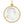 Charger l'image dans la galerie, Médaille du pape Léon XIV en nacre et or jaune 18 carats, portrait de profil et inscription LEO XIV, Manufacture Mayaud
