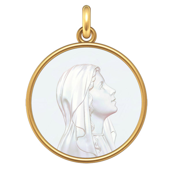 Médaille Vierge jeune