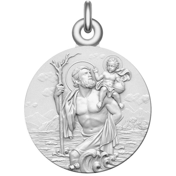 Achat Médaille St-Christophe en argent 925