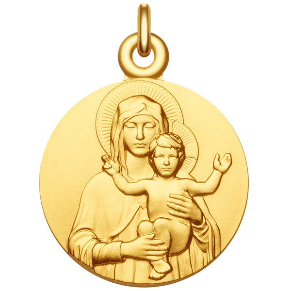 Médaille Vierge à l'Enfant bénissant