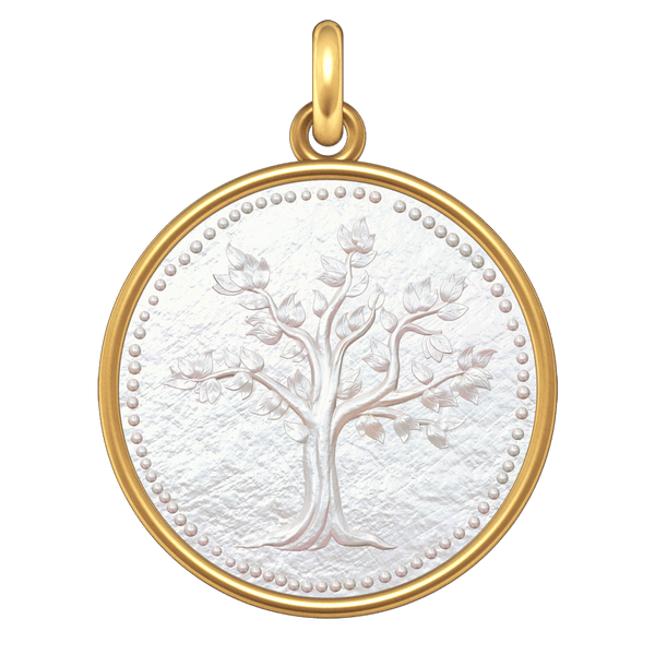 Médaille Arbre de Vie Perlé